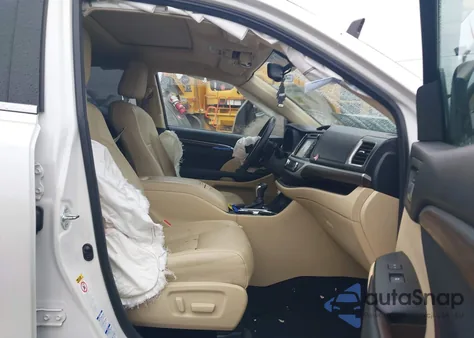 2014 Toyota Highlander Limited V6 z USA, uszkodzony, nr VIN 5TDDKRFH2ES029016